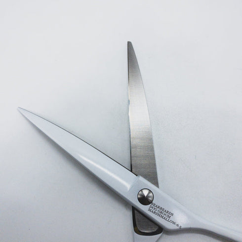 美品【BEARDS】MAVIE マシュマロカーブ6.5 トリミングシザー メガネ 右利き トリマー ペット 6.5インチ 中古 sc1669