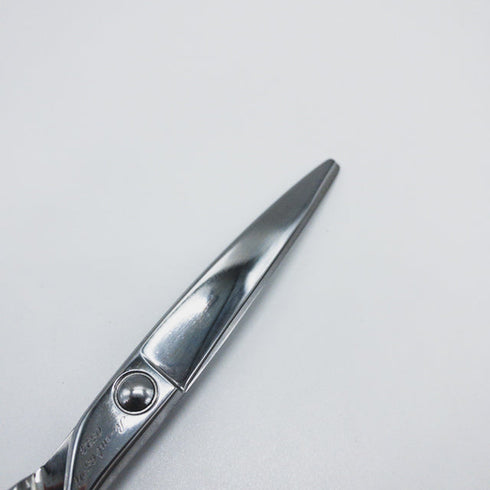 【SHEEMA Hi-TEC島理研】R-cut 65Wカーブ シザー メガネ 理容 美容ハサミ 美容師 理容師 右利き 6.5インチ 中古 sc1673
