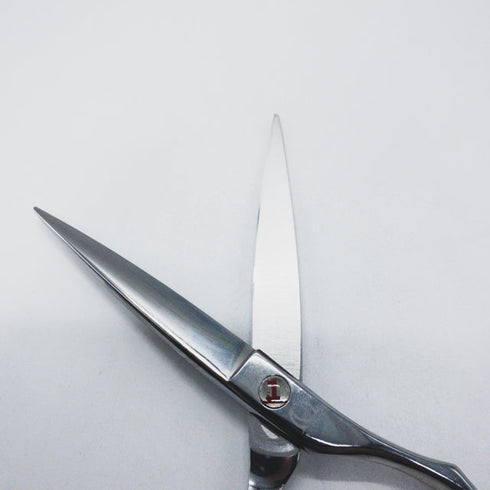 【ミズタニシザーズ ミズタニシザーMIZUTANI SCISSORS】Ichi-Nino-San 1 ブラント シザー オフセット 理容 美容ハサミ 美容師 理容師 右利き 6インチ 中古 sc1675