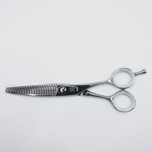 【内海ウツミUTSUMI】AT15 メガネ シザー セニング 美容ハサミ すきばさみ 美容師 理容師 約15% 右利き 6インチ 中古 sc327