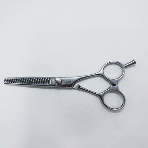 【サクシードSUCCEED】KEEPER Thinning 20 メガネ シザー セニング 美容ハサミ すきばさみ 美容師 理容師 約20% 右利き 5.5インチ 中古 sc1682