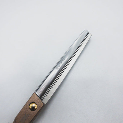 【Svans.スバンス】ローズゴールド セニング トリミングシザー 右利き セニング トリマー ペット 7インチ 中古 sc1684