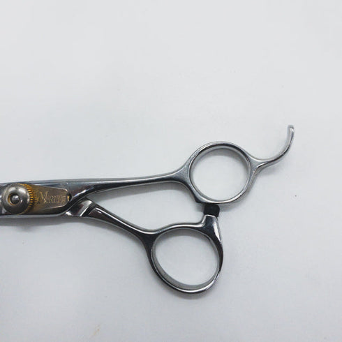 【MERITメリット】KHBE5.5 シザー オフセット 理容 美容ハサミ 美容師 理容師 右利き 5.5インチ 中古 sc1685