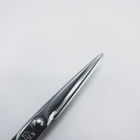 【MERITメリット】KHBE5.5 シザー オフセット 理容 美容ハサミ 美容師 理容師 右利き 5.5インチ 中古 sc1685