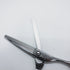 【ヒカリシザーズHIKARI光シザーHIKARI SCISSORS】トレンディー3 731 オフセット シザー セニング 美容ハサミ すきばさみ 美容師 理容師 約8% 右利き 6インチ 中古 sc1687