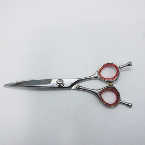 【&F inufuwari】カーブ トリミングシザー メガネ 右利き トリマー ペット 6インチ 中古 sc1688