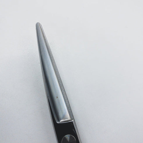 【メーカー不明】 カーブ トリミングシザー メガネ 右利き トリマー ペット 5.5インチ 中古 sc1689