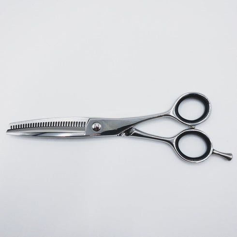 【内海ウツミUTSUMI】AT20 メガネ シザー セニング 美容ハサミ すきばさみ 美容師 理容師 約20% 右利き 6インチ 中古 sc2359