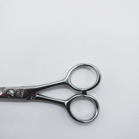 【ヒカリシザーズHIKARI光シザーHIKARI SCISSORS】STAR COSMOS103 シザー メガネ 理容 美容ハサミ 美容師 理容師 右利き 5インチ 中古 sc1695