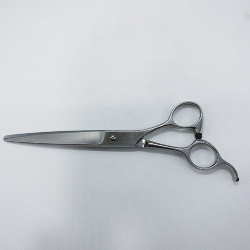 【内海ウツミUTSUMI】UK70 シザー オフセット 理容 美容ハサミ 美容師 理容師 右利き 7インチ 中古 sc1698