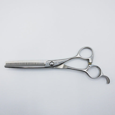 【ナルトシザーズ ナルトシザーNARUTO SCISSORS】 オフセット シザー セニング 美容ハサミ すきばさみ 美容師 理容師 約20~29% 右利き 6インチ 中古 sc17
