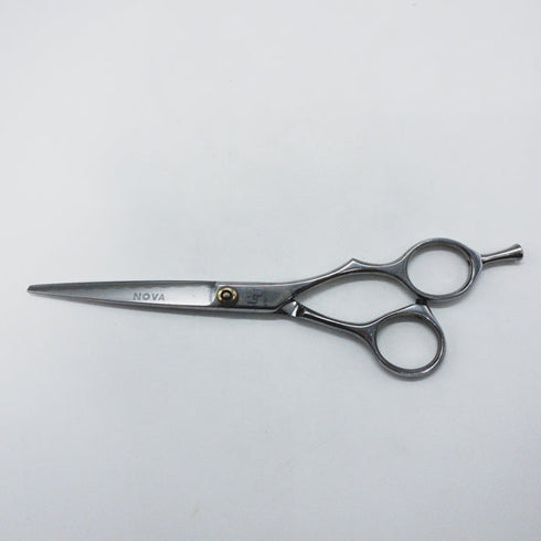 【内海ウツミUTSUMI】NOVA 60G シザー オフセット 理容 美容ハサミ 美容師 理容師 右利き 6.5インチ 中古 sc1704