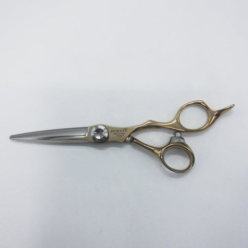 【トギノンTOGINON】FUMA.FF フーマフォルテッシモ スーパーブラント5.8 シザー オフセット 理容 美容ハサミ 美容師 理容師 右利き 5.8インチ 中古 sc1708