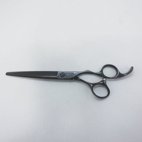 美品【オオカワプロシザーズ オオカワプロシザーOKAWA PRO SCISSORS】SG65X DLCコーティング シザー オフセット 理容 美容ハサミ 美容師 理容師 右利き 6.5インチ 中古 sc1711