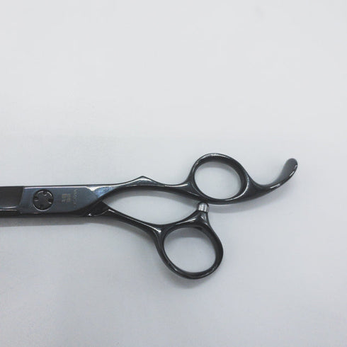 美品【オオカワプロシザーズ オオカワプロシザーOKAWA PRO SCISSORS】SG65X DLCコーティング シザー オフセット 理容 美容ハサミ 美容師 理容師 右利き 6.5インチ 中古 sc1711