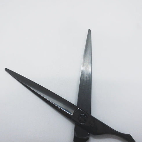 美品【オオカワプロシザーズ オオカワプロシザーOKAWA PRO SCISSORS】SG65X DLCコーティング シザー オフセット 理容 美容ハサミ 美容師 理容師 右利き 6.5インチ 中古 sc1711
