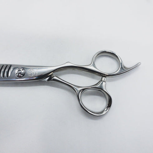 美品【アルファシザーas&co】SGT18H オフセット シザー セニング 美容ハサミ すきばさみ 美容師 理容師 約30% 右利き 6インチ 中古 sc1714