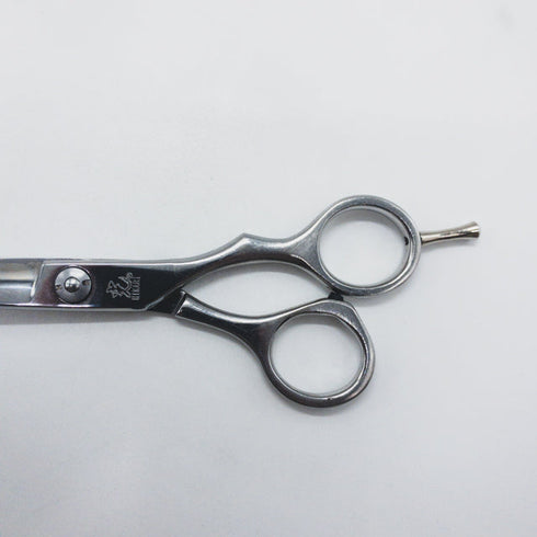 【ヒカリシザーズHIKARI光シザーHIKARI SCISSORS】E-5 シザー オフセット 理容 美容ハサミ 美容師 理容師 右利き 5.9インチ 中古 sc1715