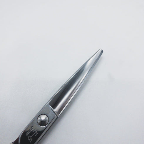 【ヒカリシザーズHIKARI光シザーHIKARI SCISSORS】E-5 シザー オフセット 理容 美容ハサミ 美容師 理容師 右利き 5.9インチ 中古 sc1715