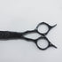 【ハヤシシザーズ ハヤシシザーHAYASHI SCISSORS】HYS-26RT-WH-6 クレーター加工 メガネ シザー セニング 美容ハサミ すきばさみ 美容師 理容師 約30~35% 右利き 6インチ 中古 sc1718