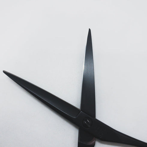 【オオカワプロシザーズ オオカワプロシザーOKAWA PRO SCISSORS】SG57 DLCコーティング シザー メガネ 理容 美容ハサミ 美容師 理容師 右利き 5.7インチ 中古 sc1720