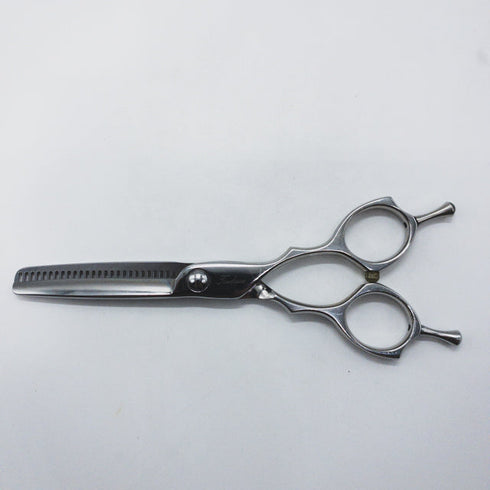 【トラックスシザーズ トラックスシザーTRACKS SCISSORS】STYLE26 メガネ シザー セニング 美容ハサミ すきばさみ 美容師 理容師 約23~25% 右利き 5.9インチ 中古 sc1727