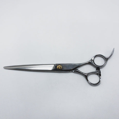 【伝統 天】 シザー オフセット 理容 美容ハサミ 美容師 理容師 右利き 7インチ 中古 sc1731