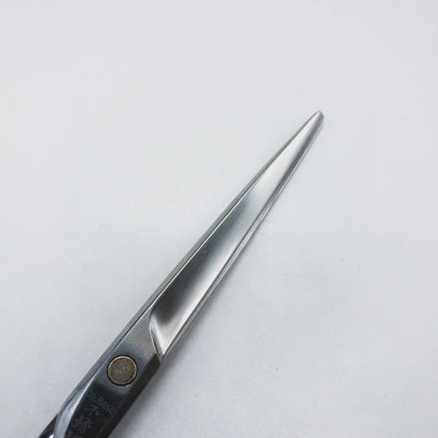 【伝統 天】 シザー オフセット 理容 美容ハサミ 美容師 理容師 右利き 7インチ 中古 sc1731