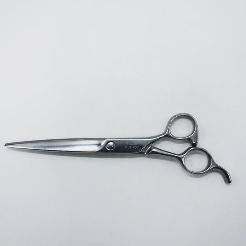 【ヘンケルス ゾーリンゲン】FRIODUR K-2-70 シザー オフセット 理容 美容ハサミ 美容師 理容師 右利き 7インチ 中古 sc1734