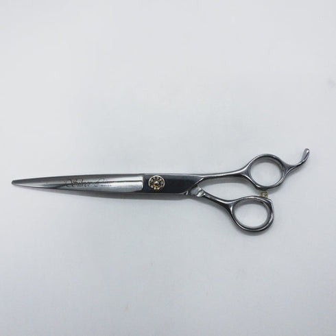 【シルバーラインSilverLine】国民三銃士NAS700 トリミングシザー オフセット 右利き トリマー ペット 7インチ 中古 sc1735