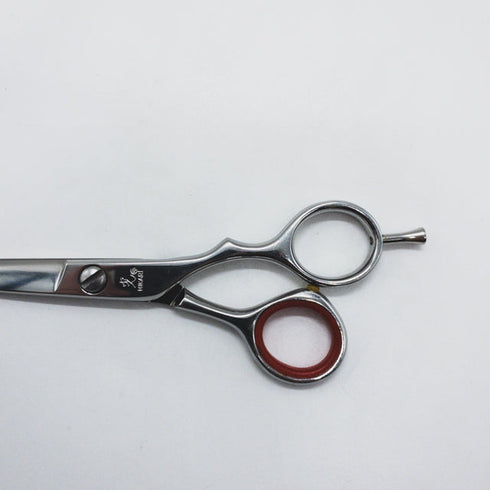 【ヒカリシザーズHIKARI光シザーHIKARI SCISSORS】E-5 シザー オフセット 理容 美容ハサミ 美容師 理容師 右利き 5.7インチ 中古 sc1736