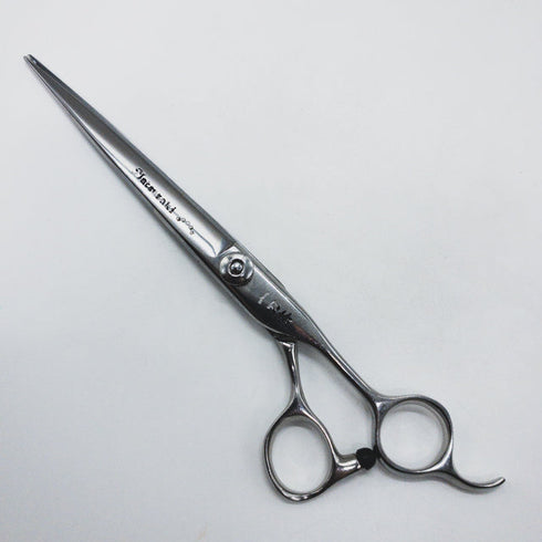 【マツザキMatsuzaki】一刀斎コバルト バナジウム 950 シザー オフセット 理容 美容ハサミ 美容師 理容師 右利き 7インチ 中古 sc1738