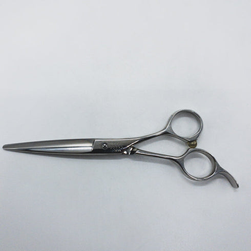 【ヒカリシザーズHIKARI光シザーHIKARI SCISSORS】STAR COSMOS123 シザー オフセット 理容 美容ハサミ 美容師 理容師 右利き 5.5インチ 中古 sc1739