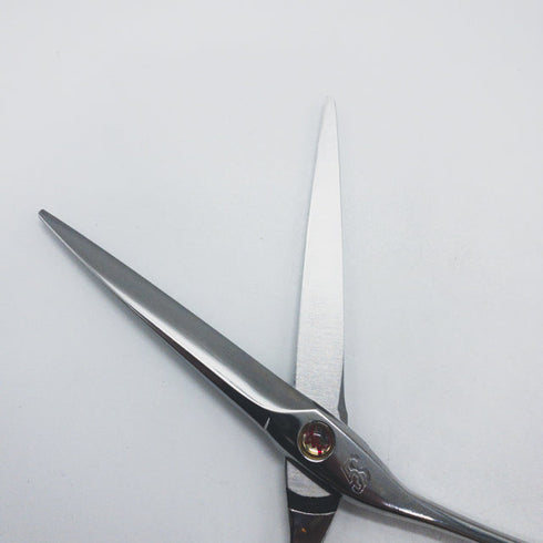 【ヒカリシザーズHIKARI光シザーHIKARI SCISSORS】5S COSMOS108 シザー メガネ 理容 美容ハサミ 美容師 理容師 右利き 5.5インチ 中古 sc1740