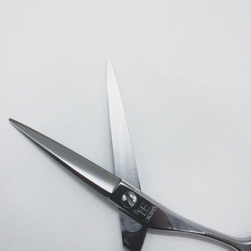 【オオカワプロシザーズ オオカワプロシザーOKAWA PRO SCISSORS】SG55D シザー メガネ 理容 美容ハサミ 美容師 理容師 右利き 5.5インチ 中古 sc1745