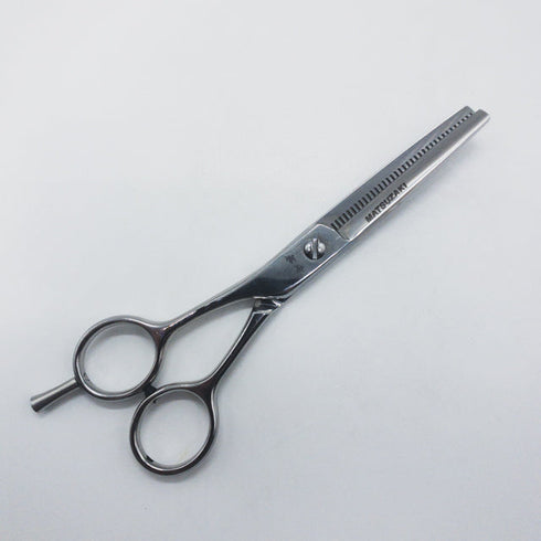 【マツザキMatsuzaki】FUZZY L5536 メガネ シザー セニング 美容ハサミ すきばさみ 美容師 理容師 約5~10% 左利き 5.5インチ 中古 sc1754