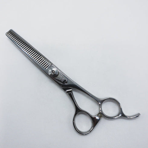 美品【YAGYU柳生】S30A オフセット シザー セニング 美容ハサミ すきばさみ 美容師 理容師 約20~30% 右利き 6インチ 中古 sc1758