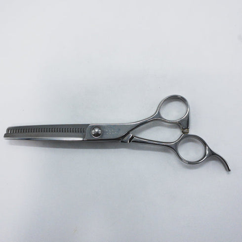 美品【YAGYU柳生】S30A オフセット シザー セニング 美容ハサミ すきばさみ 美容師 理容師 約20~30% 右利き 6インチ 中古 sc1758