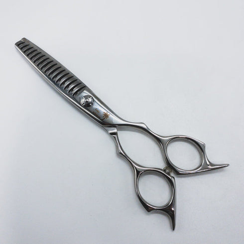 【Lulu scissors】lulu-30MW メガネ シザー セニング 美容ハサミ すきばさみ 美容師 理容師 約25~30% 右利き 6インチ 中古 sc1760