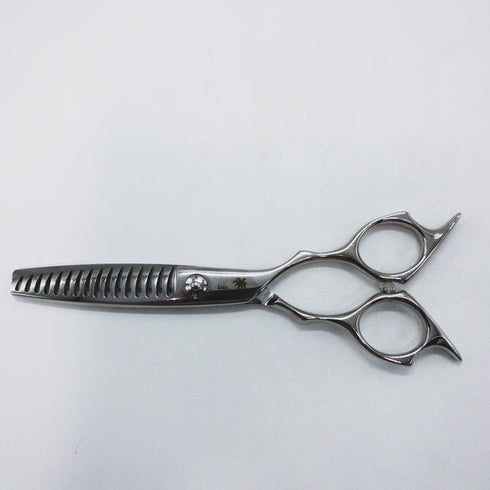 【Lulu scissors】lulu-30MW メガネ シザー セニング 美容ハサミ すきばさみ 美容師 理容師 約25~30% 右利き 6インチ 中古 sc1760