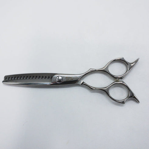 【Lulu scissors】lulu-30MW メガネ シザー セニング 美容ハサミ すきばさみ 美容師 理容師 約25~30% 右利き 6インチ 中古 sc1760