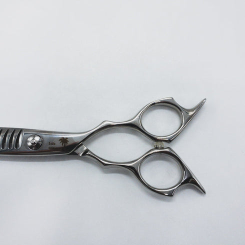 【Lulu scissors】lulu-30MW メガネ シザー セニング 美容ハサミ すきばさみ 美容師 理容師 約25~30% 右利き 6インチ 中古 sc1760