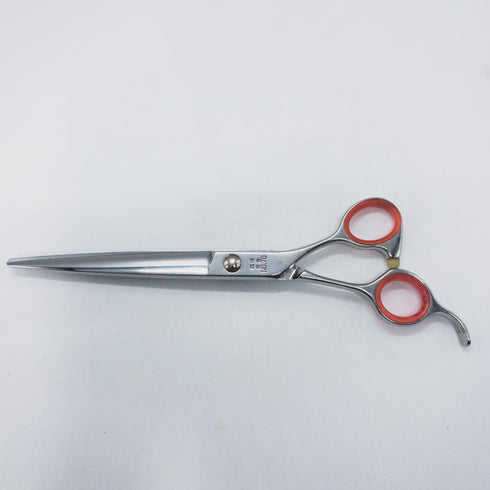【東京理器 胡蝶】超硬合金 NO.70 トリミングシザー オフセット 右利き トリマー ペット 7インチ 中古 sc1765