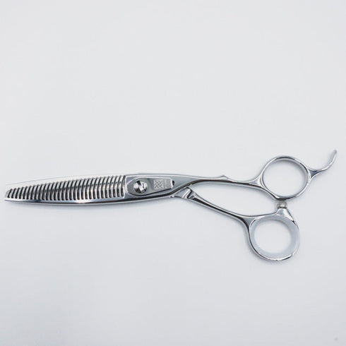 新品未使用【内海ウツミUTSUMI】RD30 トリミングシザー セニング オフセット 右利き トリマー ペット 6インチ 中古 sc285