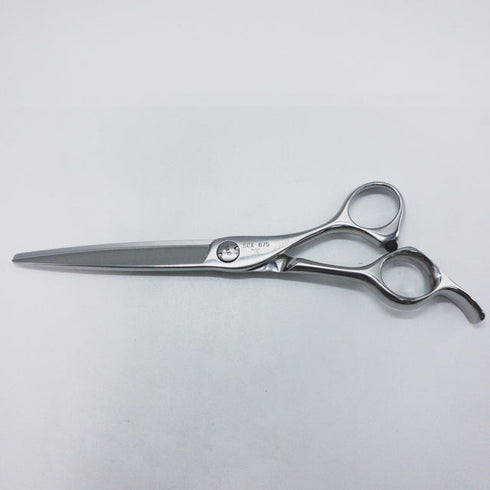 【ジョーウェルJOEWELL】SCX-675 シザー オフセット 理容 美容ハサミ 美容師 理容師 右利き 6.75インチ 中古 sc1777