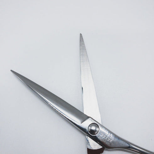 【ヒカリシザーズHIKARI光シザーHIKARI SCISSORS】STAR2 COSMOS 025 シザー オフセット 理容 美容ハサミ 美容師 理容師 右利き 6インチ 中古 sc1778