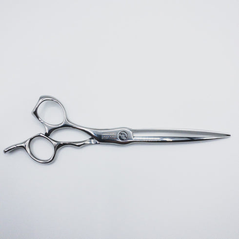 美品【ミズタニシザーズ ミズタニシザーMIZUTANI SCISSORS】ACRO CROSSOVER CR1 LEFTYシザー オフセット理容 美容ハサミ 左利き 6.7インチ 中古 sc18