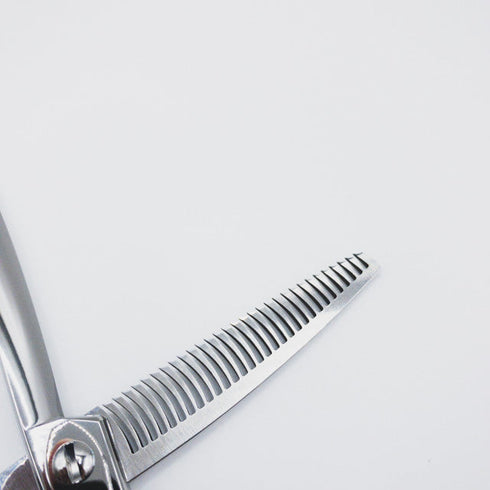 新品未使用【内海ウツミUTSUMI】U&U OF30R オフセット シザー セニング 美容ハサミ すきばさみ 美容師 理容師 約30% 右利き 6インチ 中古 sc181