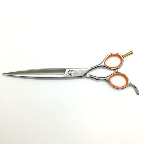 【シルバーラインSilverLine】GBST700 毎日使うノコギリハサミ トリミングシザー オフセット 右利き トリマー ペット 7インチ 中古 sc1817