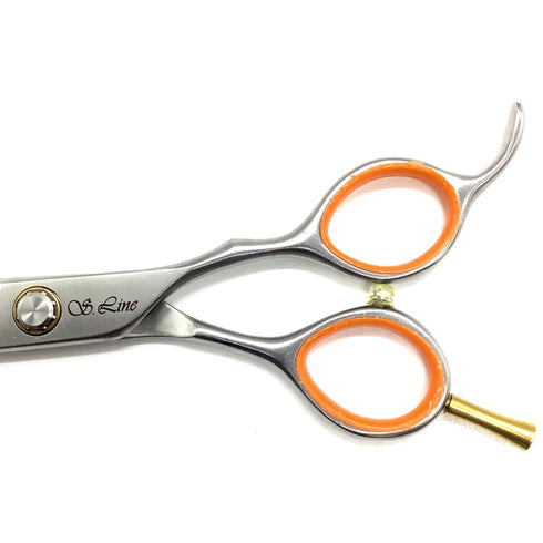 【シルバーラインSilverLine】GBST700 毎日使うノコギリハサミ トリミングシザー オフセット 右利き トリマー ペット 7インチ 中古 sc1817